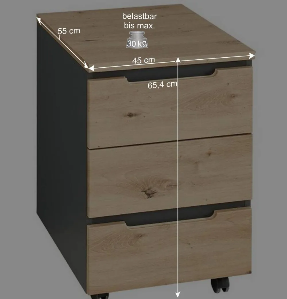 Wohnen Officemöbel Komplettset modern - Kuetra (achtteilig)