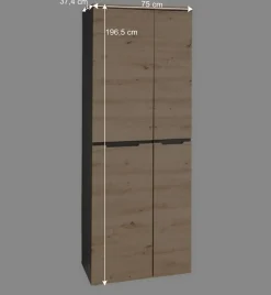 Wohnen Officemöbel Komplettset modern - Kuetra (achtteilig)