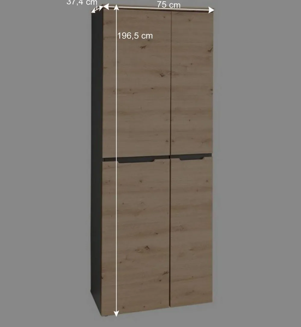 Wohnen Officemöbel Komplettset modern - Kuetra (achtteilig)