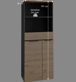 Wohnen Officemöbel Komplettset modern - Kuetra (achtteilig)