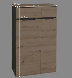 Wohnen Officemöbel Komplettset modern - Kuetra (achtteilig)