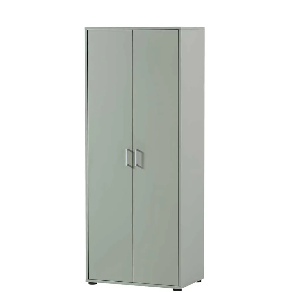 Wohnen Büroschränke*Officeschrank in Graugrün - Zebastio