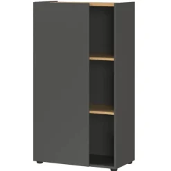 Wohnen Officetisch und Schränke Set - Casai (dreiteilig)