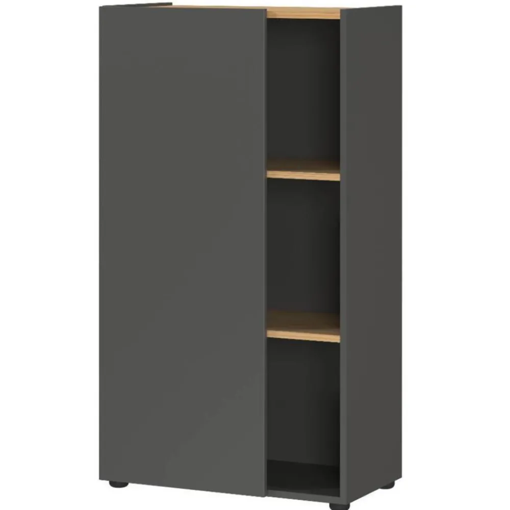 Wohnen Officetisch und Schränke Set - Casai (dreiteilig)