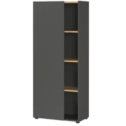 Wohnen Officetisch und Schränke Set - Casai (dreiteilig)