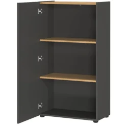 Wohnen Officetisch und Schränke Set - Casai (dreiteilig)