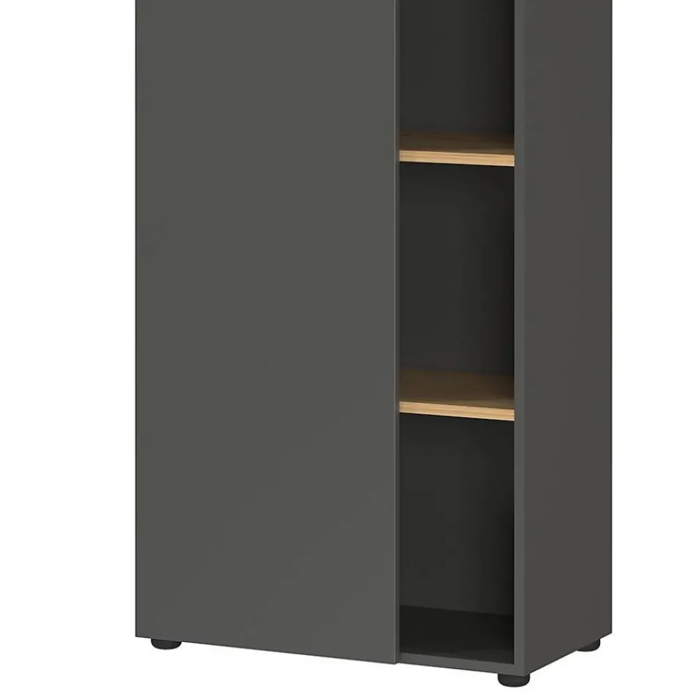 Wohnen Officetisch und Schränke Set - Casai (dreiteilig)