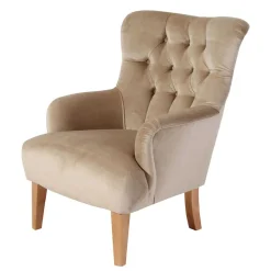 Wohnen Sessel & Hocker|Sessel*Ohrenbackensessel in Beige - Blacer