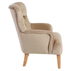Wohnen Sessel & Hocker|Sessel*Ohrenbackensessel in Beige - Blacer