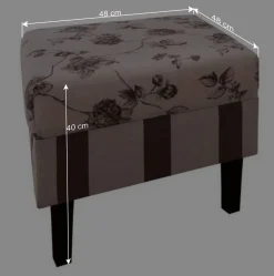 Wohnen Braune Möbel|Sessel & Hocker*Ohrenbackensessel Prisma in Braun Beige