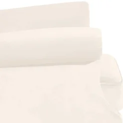 Wohnen Sessel & Hocker|Sessel*Ohrensessel in Cremefarben Samtvelours - Leviada