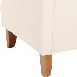 Wohnen Sessel & Hocker|Sessel*Ohrensessel in Cremefarben Samtvelours - Leviada