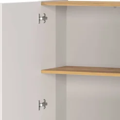 Wohnen Büroschränke*Ordnerschrank in Hellgrau und Wildeiche Optik - Chiron