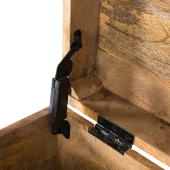 Wohnen Orientalische Möbel|Holztruhen*Orient Design Truhe in Bunt mit Elefanten Motiv - Branle