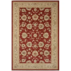 Wohnen Teppiche*Orient Teppich in Dunkelrot und Beige - Malaya