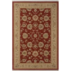 Wohnen Teppiche*Orient Teppich in Dunkelrot und Beige - Malaya
