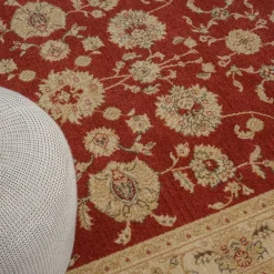 Wohnen Teppiche*Orient Teppich in Dunkelrot und Beige - Malaya