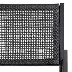 Wohnen Rattanmöbel|Lounge-Gartenmöbel*Outdoor Armlehnenstuhl in Schwarz - Fiela (2er Set)