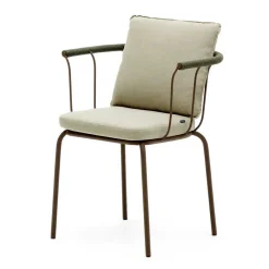 Wohnen Rattanmöbel*Outdoor Armlehnstühle in Braun - Ragusca (4er Set)