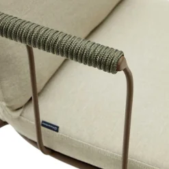 Wohnen Rattanmöbel*Outdoor Armlehnstühle in Braun - Ragusca (4er Set)