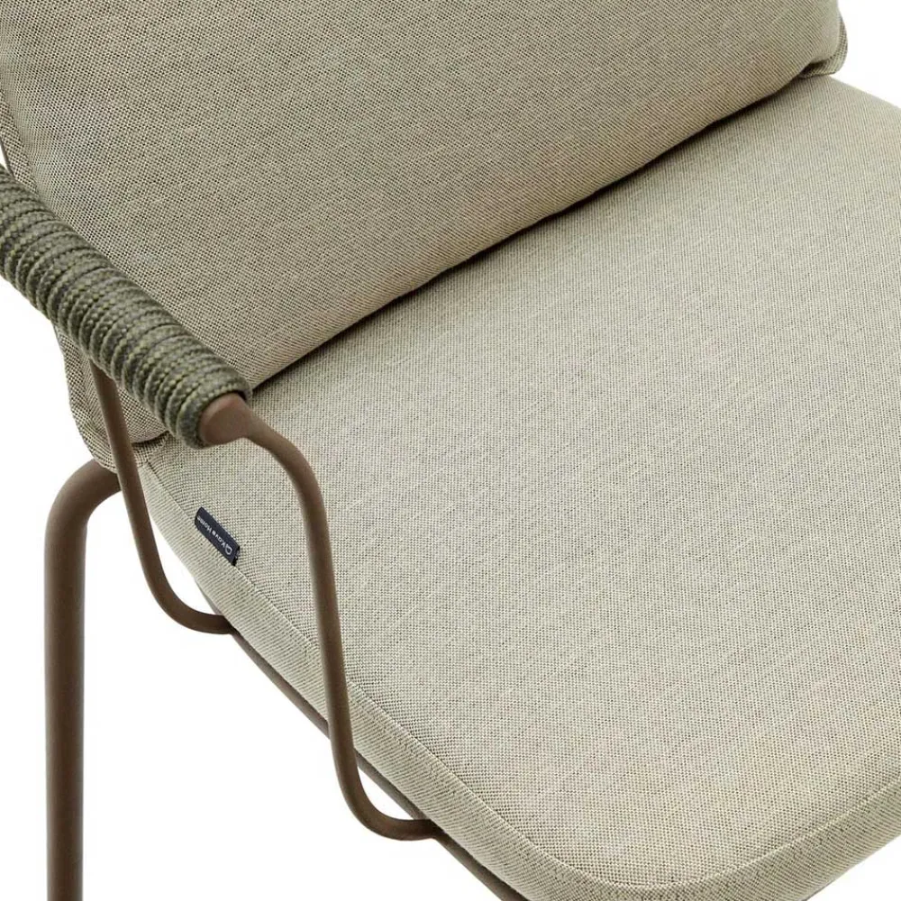 Wohnen Rattanmöbel*Outdoor Armlehnstühle in Braun - Ragusca (4er Set)