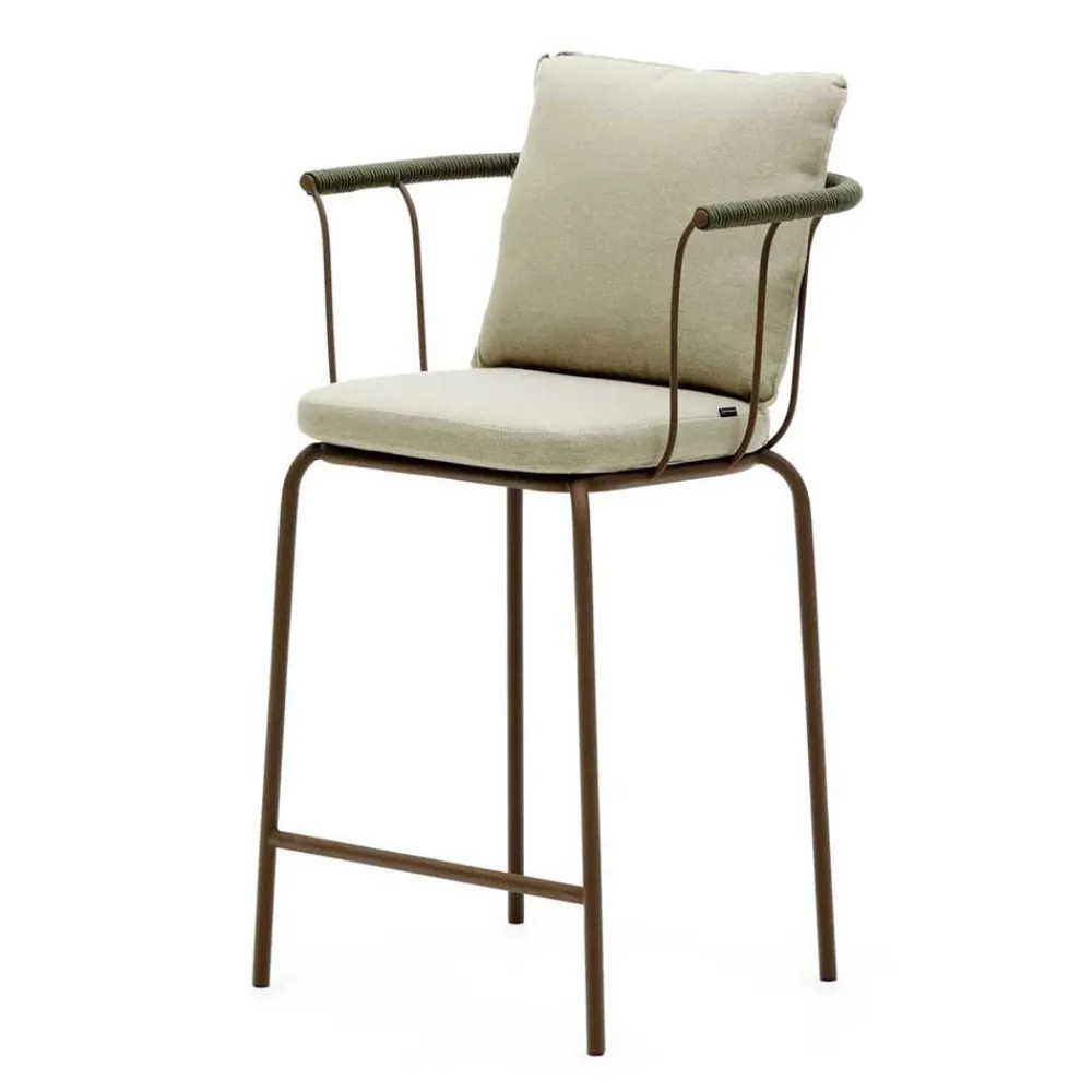 Wohnen Barhocker|Hocker*Outdoor Barstuhl mit 66 cm Sitzhöhe - Ragusca (4er Set)