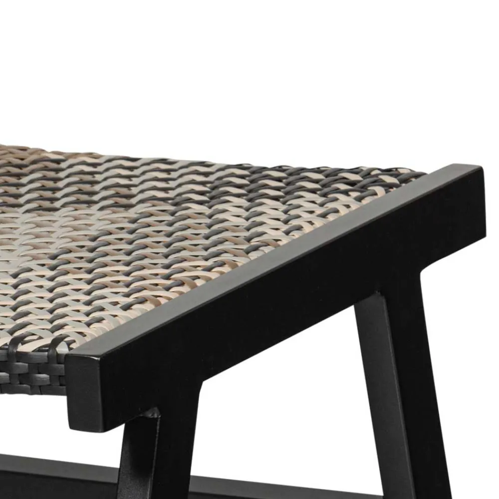 Wohnen Barhocker|Hocker*Outdoor Hocker aus Aluminium - Avalun (2er Set)