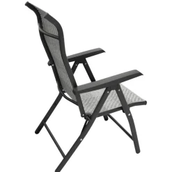 Wohnen Outdoor Klappsessel in Grau und Schwarz - Troketta