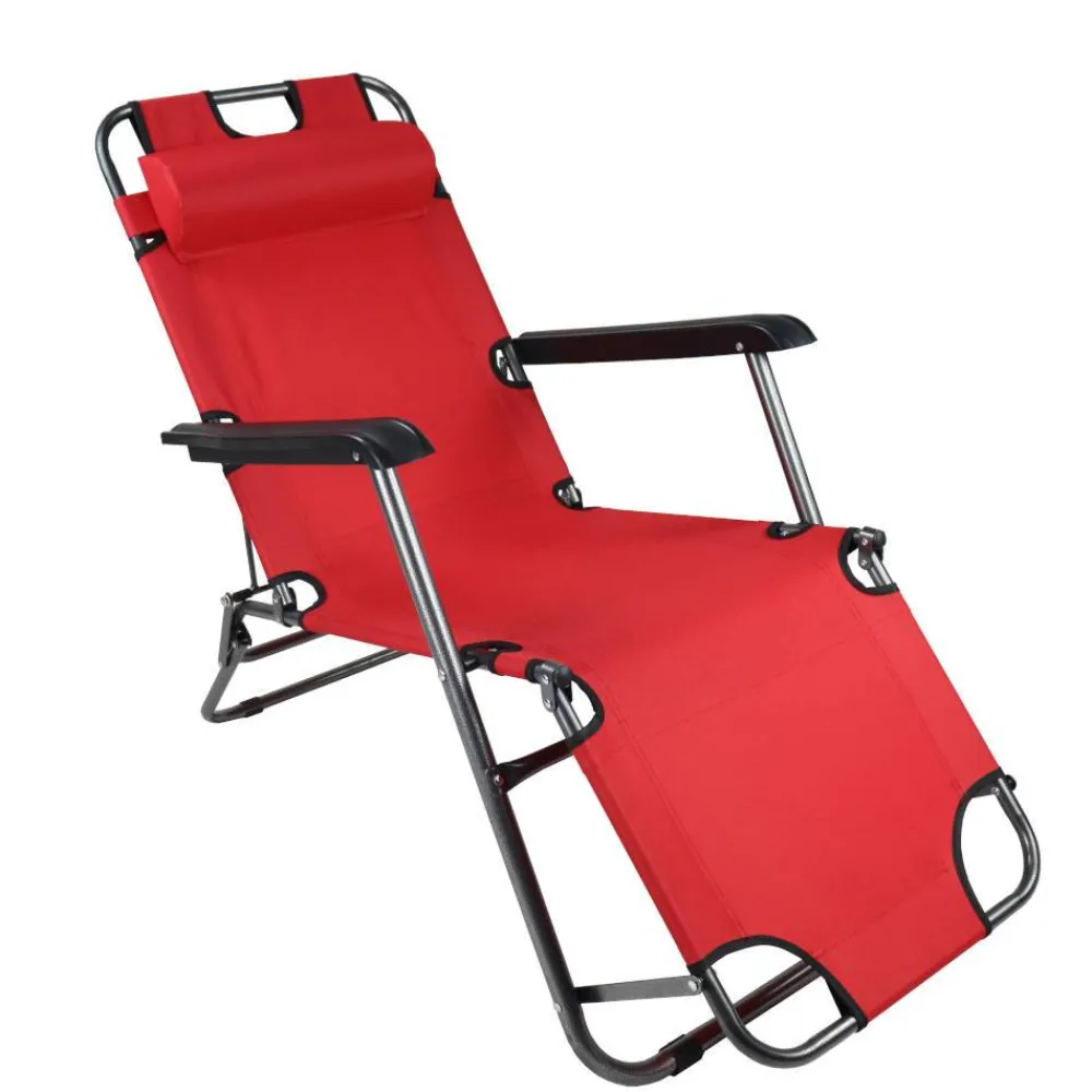 Wohnen Metall-Gartenmöbel|Balkonmöbel*Outdoor Liegestuhl zusammenklappbar - Cervena