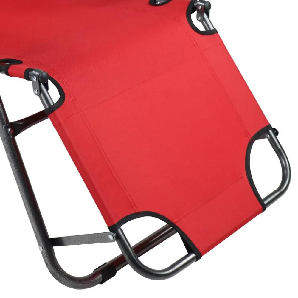 Wohnen Metall-Gartenmöbel|Balkonmöbel*Outdoor Liegestuhl zusammenklappbar - Cervena