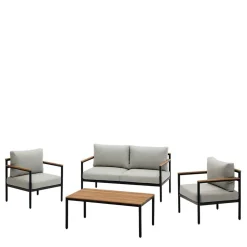 Wohnen Outdoor Lounge Möbel Set - Daostan (vierteilig)