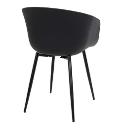 Wohnen Outdoor Sitzgruppe mit Schalenstühlen - Biniamo (siebenteilig)