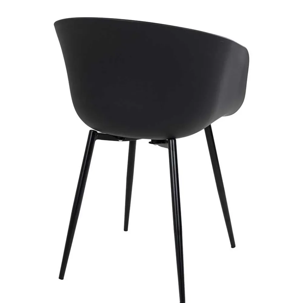 Wohnen Outdoor Sitzgruppe mit Schalenstühlen - Biniamo (siebenteilig)