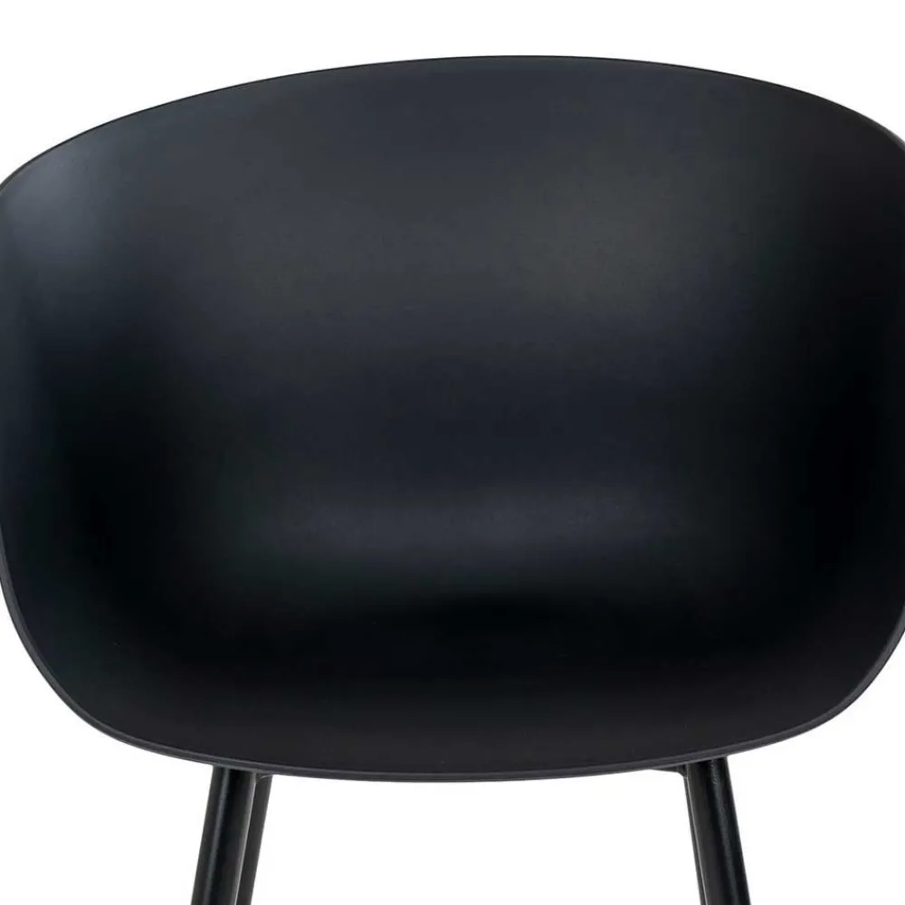 Wohnen Outdoor Sitzgruppe mit Schalenstühlen - Biniamo (siebenteilig)