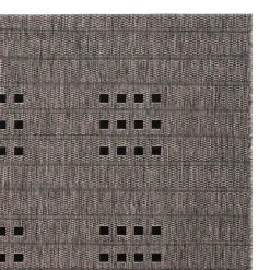 Wohnen Teppiche*Outdoorteppich in Taupe und Schwarz - Cornea
