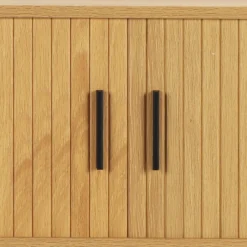 Wohnen Skandinavische Möbel|Couchtisch*Ovaler Couchtisch mit Stauraum - Barnetta