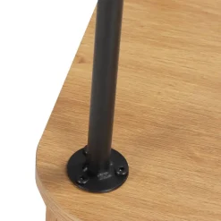 Wohnen Skandinavische Möbel|Couchtisch*Ovaler Couchtisch mit Stauraum - Barnetta