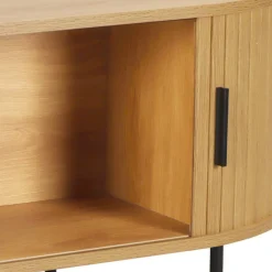 Wohnen Skandinavische Möbel|Couchtisch*Ovaler Couchtisch mit Stauraum - Barnetta