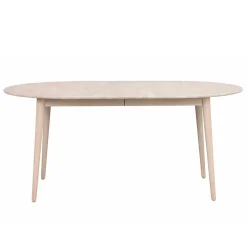 Wohnen Ovaler Esstisch verlängerbar im Skandi Design - Fleppos