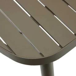 Wohnen Ovaler Gartentisch aus Aluminium - Ocna