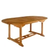 Wohnen Gartentische*Ovaler Gartentisch aus Teak massiv - Senvelita