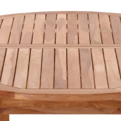 Wohnen Ovaler Gartentisch verlängerbar - Klahuma I