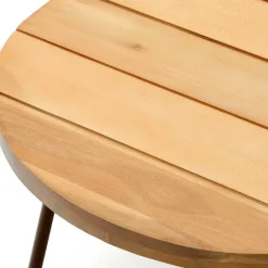 Wohnen Gartentische*Ovaler Outdoor Couchtisch aus Akazie massiv - Ragusca