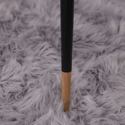 Wohnen Ovaler Retro Esstisch in Marmoroptik - Little