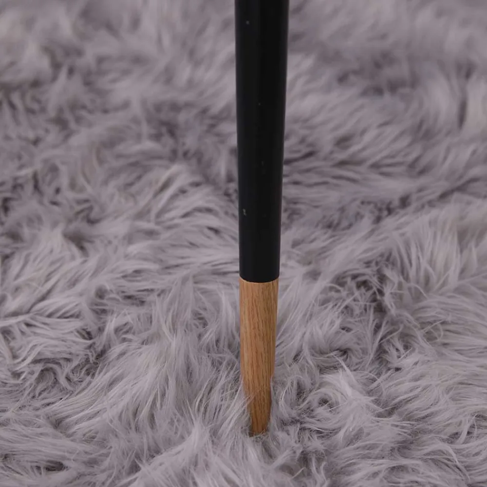 Wohnen Ovaler Retro Esstisch in Marmoroptik - Little