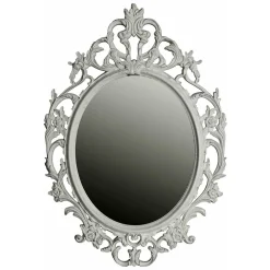Wohnen Ovaler Spiegel im Barock Design - Mendoza