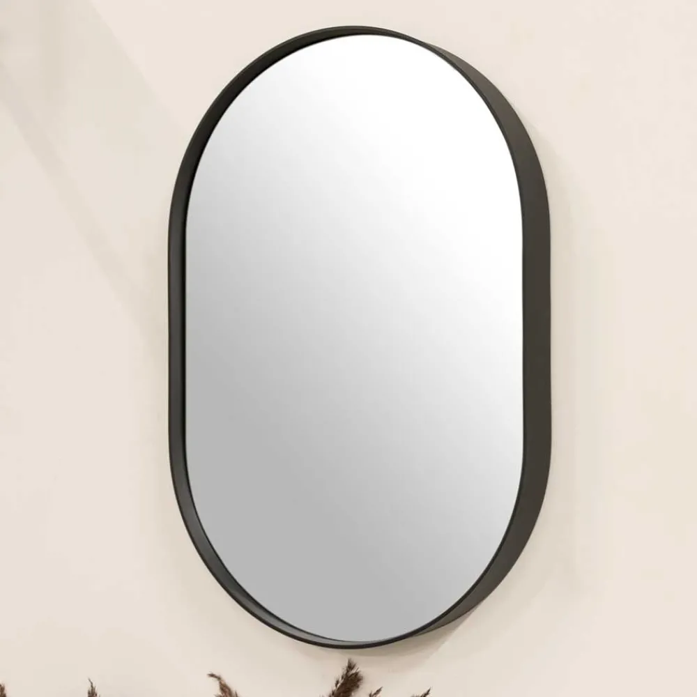 Wohnen Ovaler Spiegel im Retrostil - Fridamo