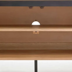 Wohnen Ovales TV Board 200x55x43 cm - Ilvenda