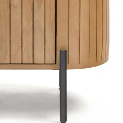 Wohnen Ovales TV Board 200x55x43 cm - Ilvenda