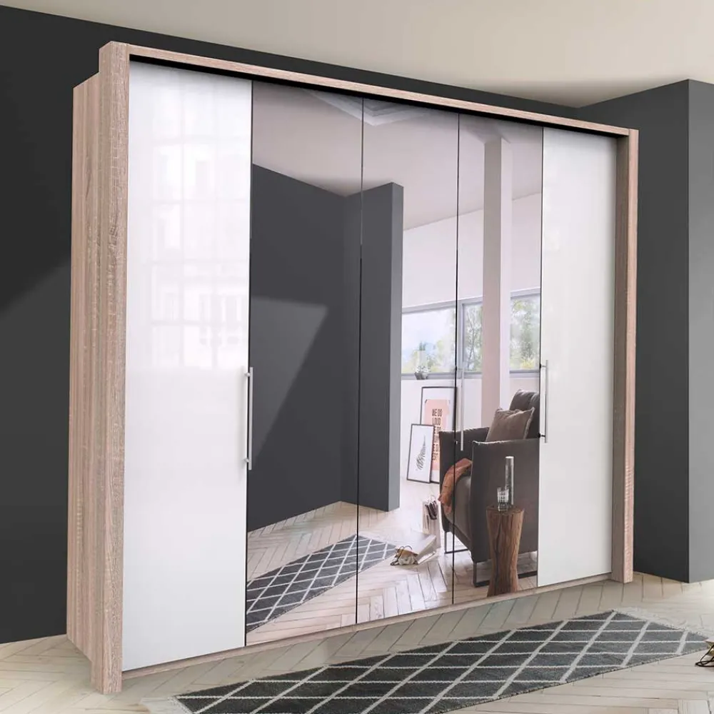 Wohnen Panorama Kleiderschrank 3 türig - Bosays